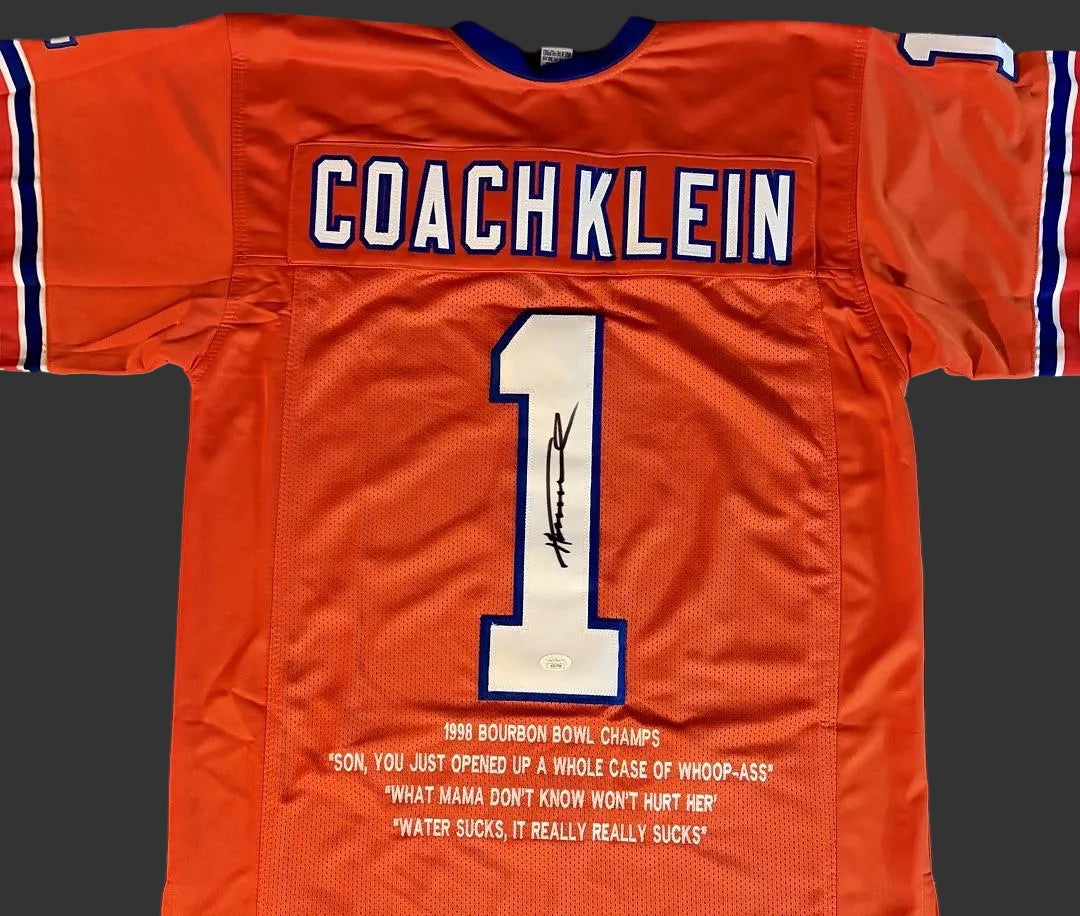Henry Winkler signed "quotes" jersey (The Waterboy) - JSA COA